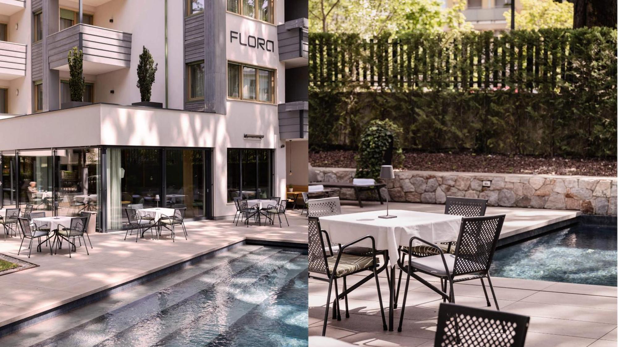 Flora Hotel & Suites Merano Bagian luar foto